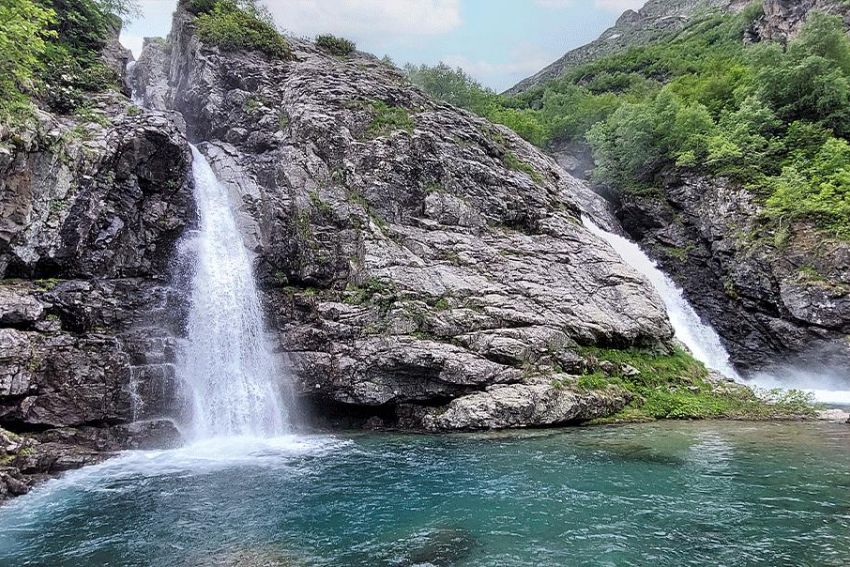 Горный лагерь в Дамхурце