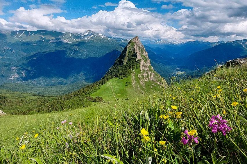 Горный лагерь в Дамхурце